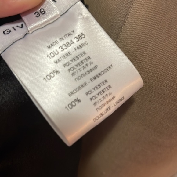 Givenchy Black Satin Roses Bolero Cropped Jacket - Picture 10 of 11